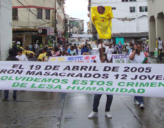 En memoria, por los 12 Jóvenes masacrados en Punta del Este